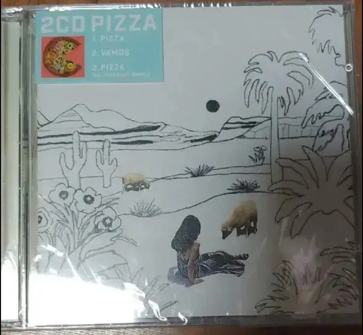 [미개봉 한정반 ]우효 cd 성난 도시로부터 멀리 PIZZA 꿀차