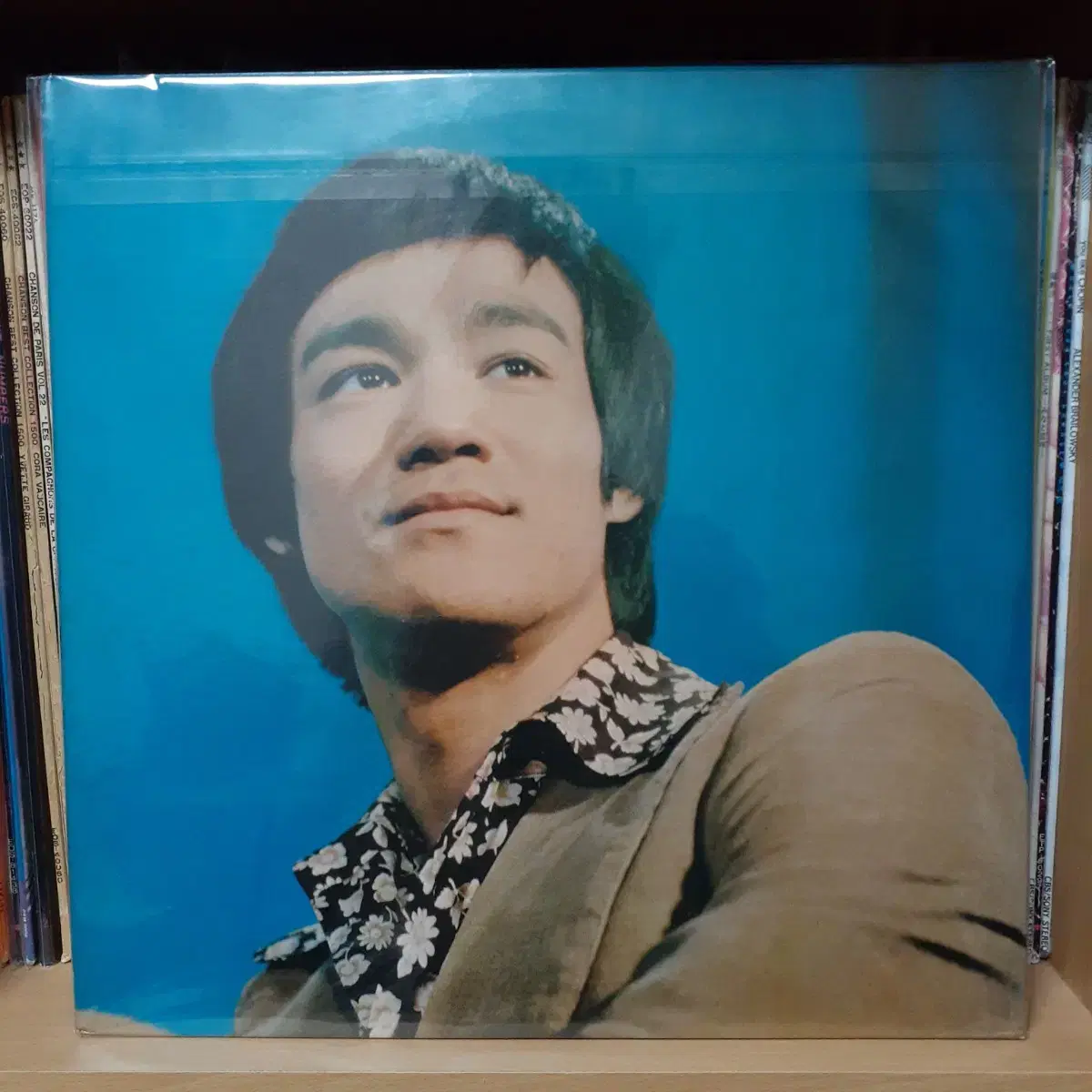 이소룡 영화음악 모음집 2LP WORLD OF BRUCE LEE 일본반