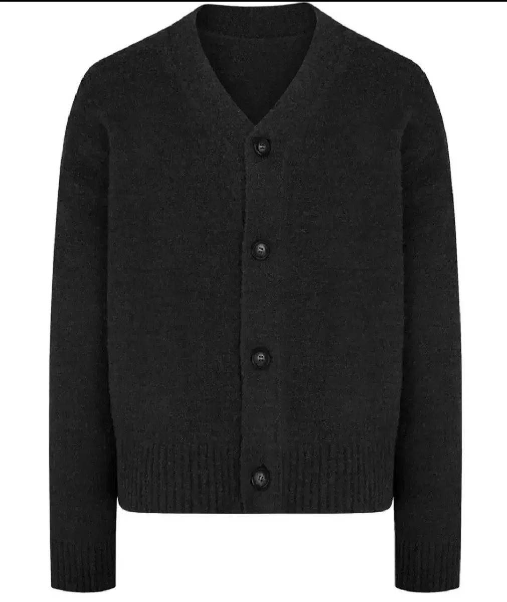 Meme the Wardrobe Boucleather Patch Cardigan