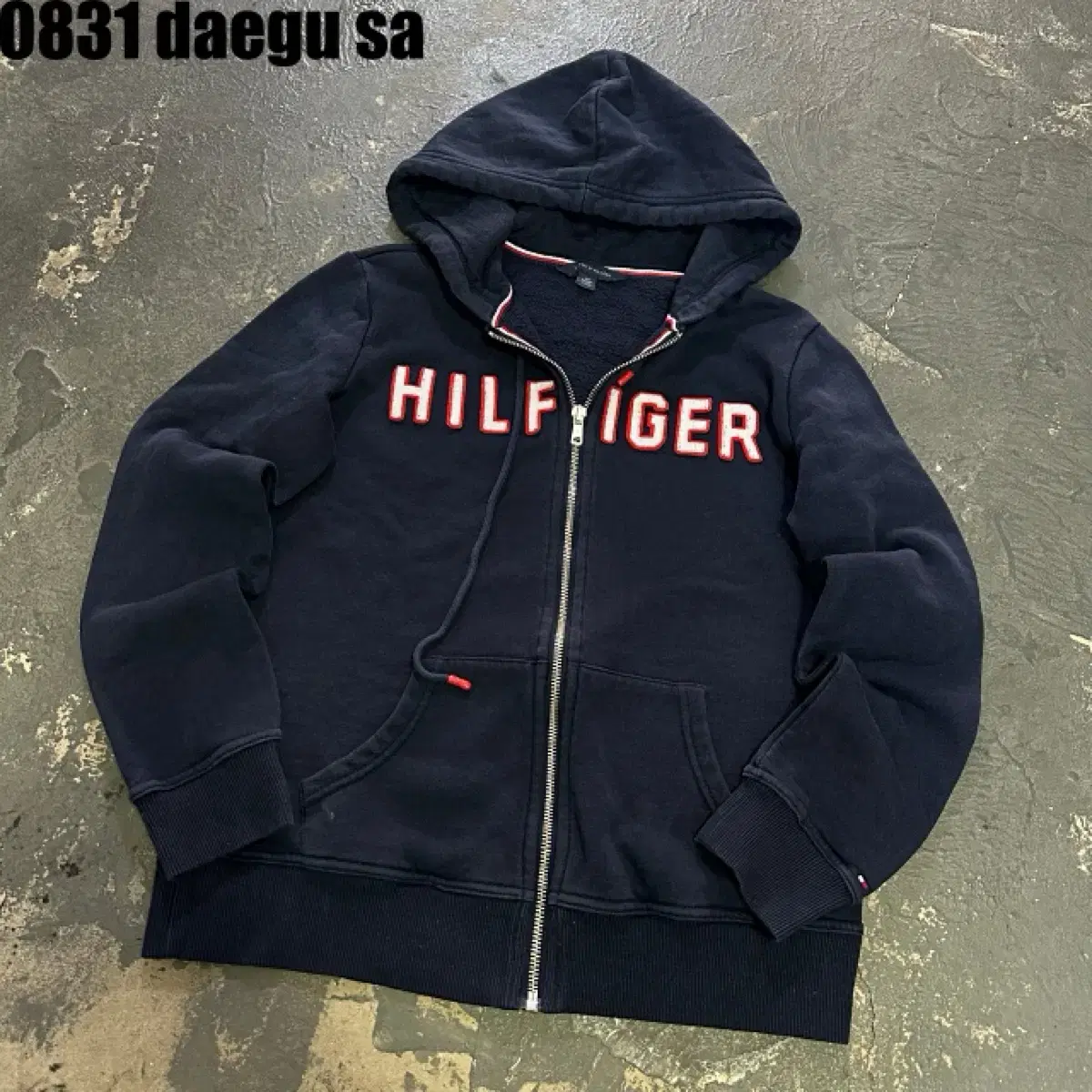 TOMMY HILFIGER 타미힐피거 후드집업 XS