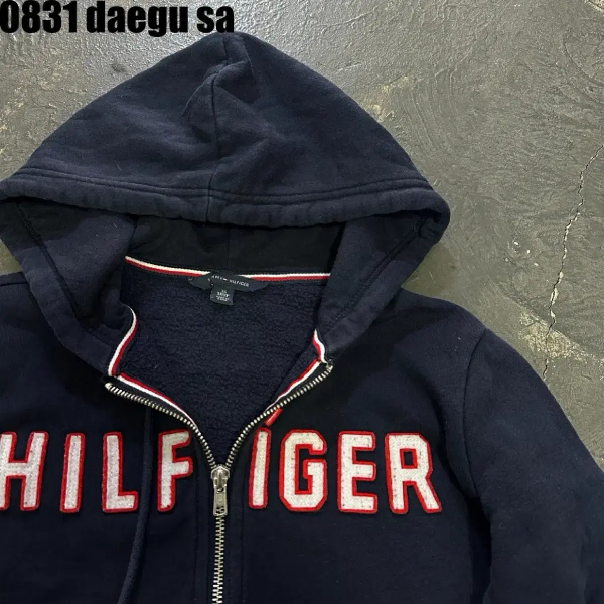 TOMMY HILFIGER 타미힐피거 후드집업 XS