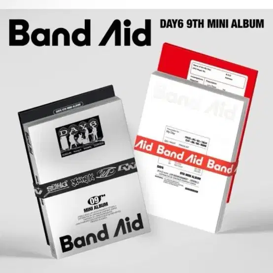 DAY6 (데이식스) - 미니앨범 9집 : Band Aid (2종 중 1