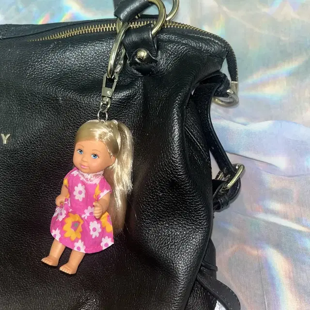 handmade vintage doll keychain 관절인형 키링