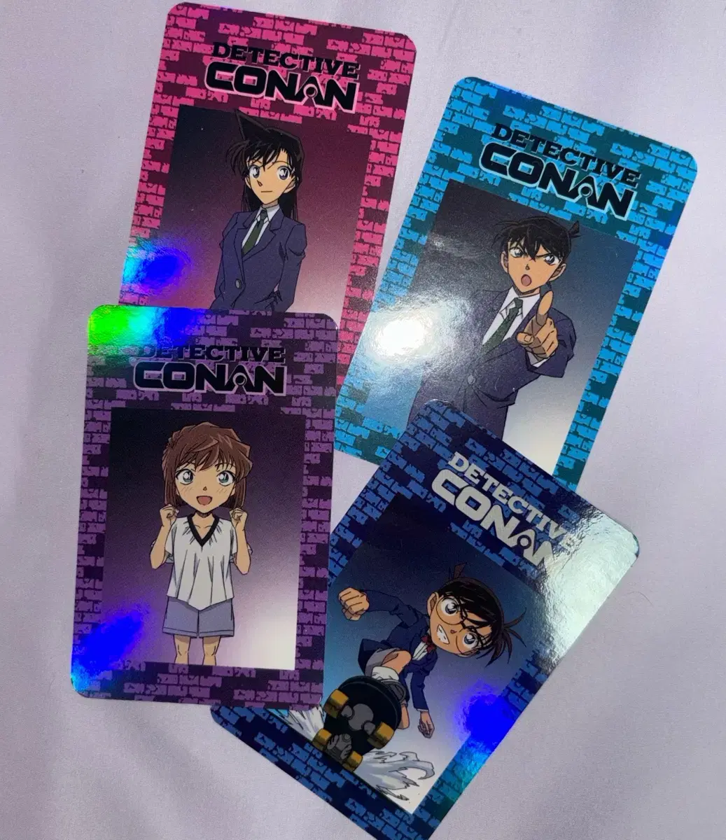 Detective Conan hologram Photo kard / Shinichi Ranrose Conan