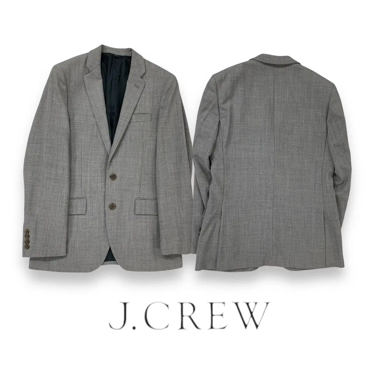 Jake Llew Zan checked wool blazer