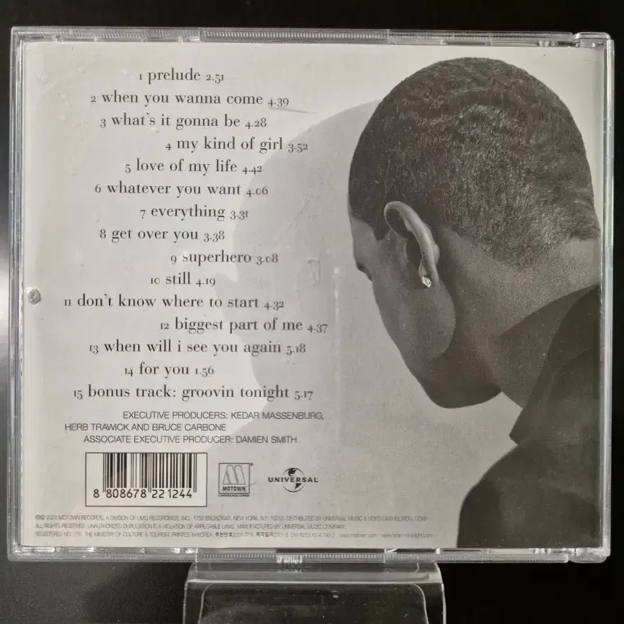 Brian McKnight superhero CD