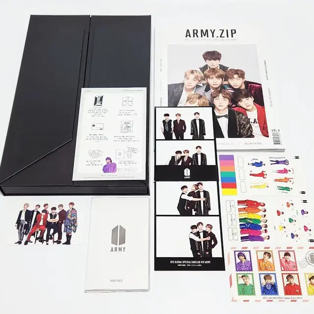 bts 방탄 아미집4기 아미키트 army zip army kit ver4