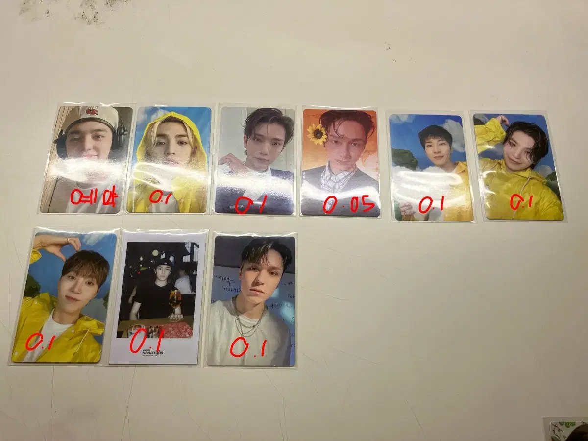 Seventeen photocard sells (deeded disposal)