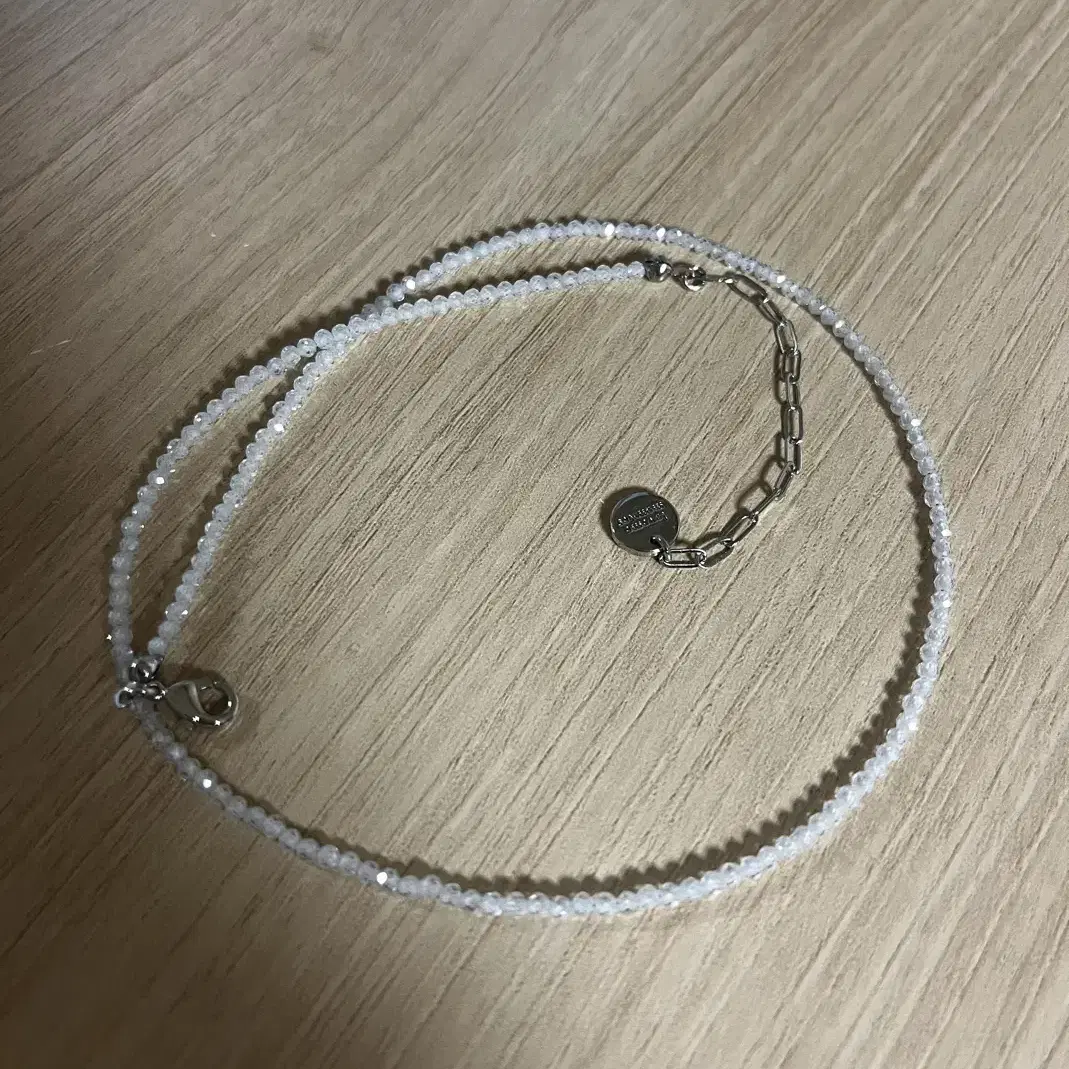 러브미몬스터 White Dia Necklace(새상품)