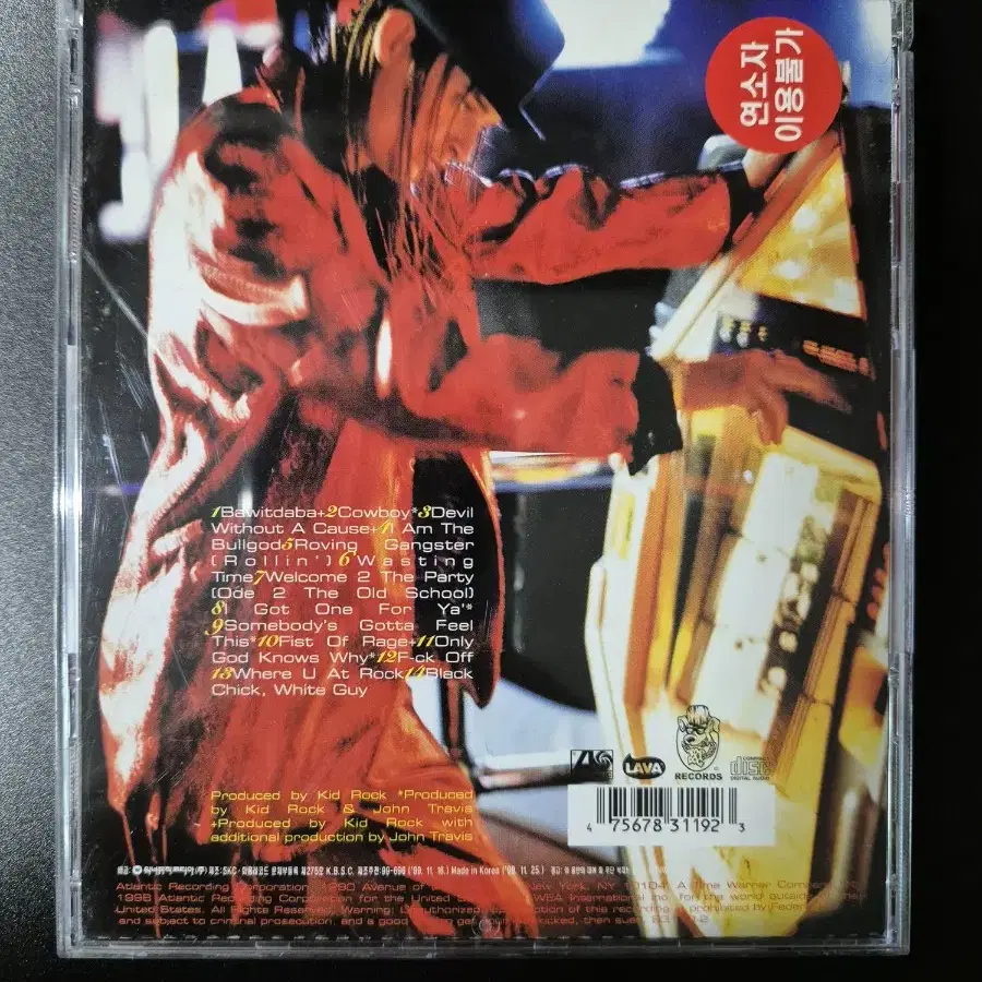 Kid Rock - Devil Without A Cause CD