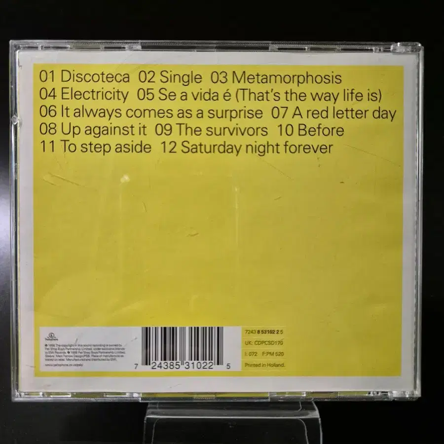 Pet Shop Boys BILINGUAL CD