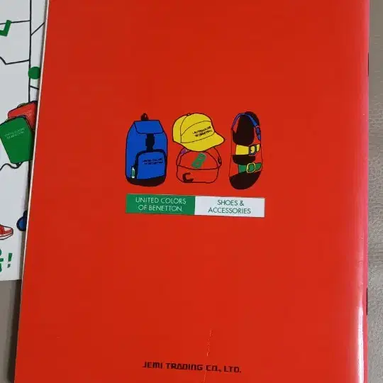 90's 베네통 오리지널 빈티지 노트 수집 고전문구