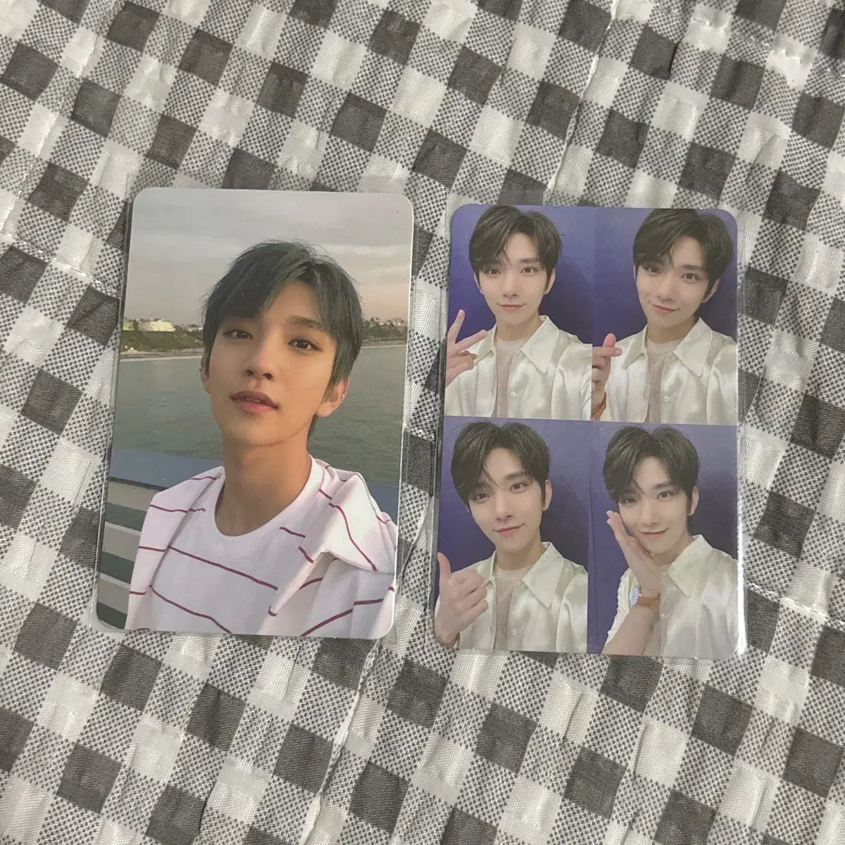 seventeen rinse joshua two version four version photocard wts