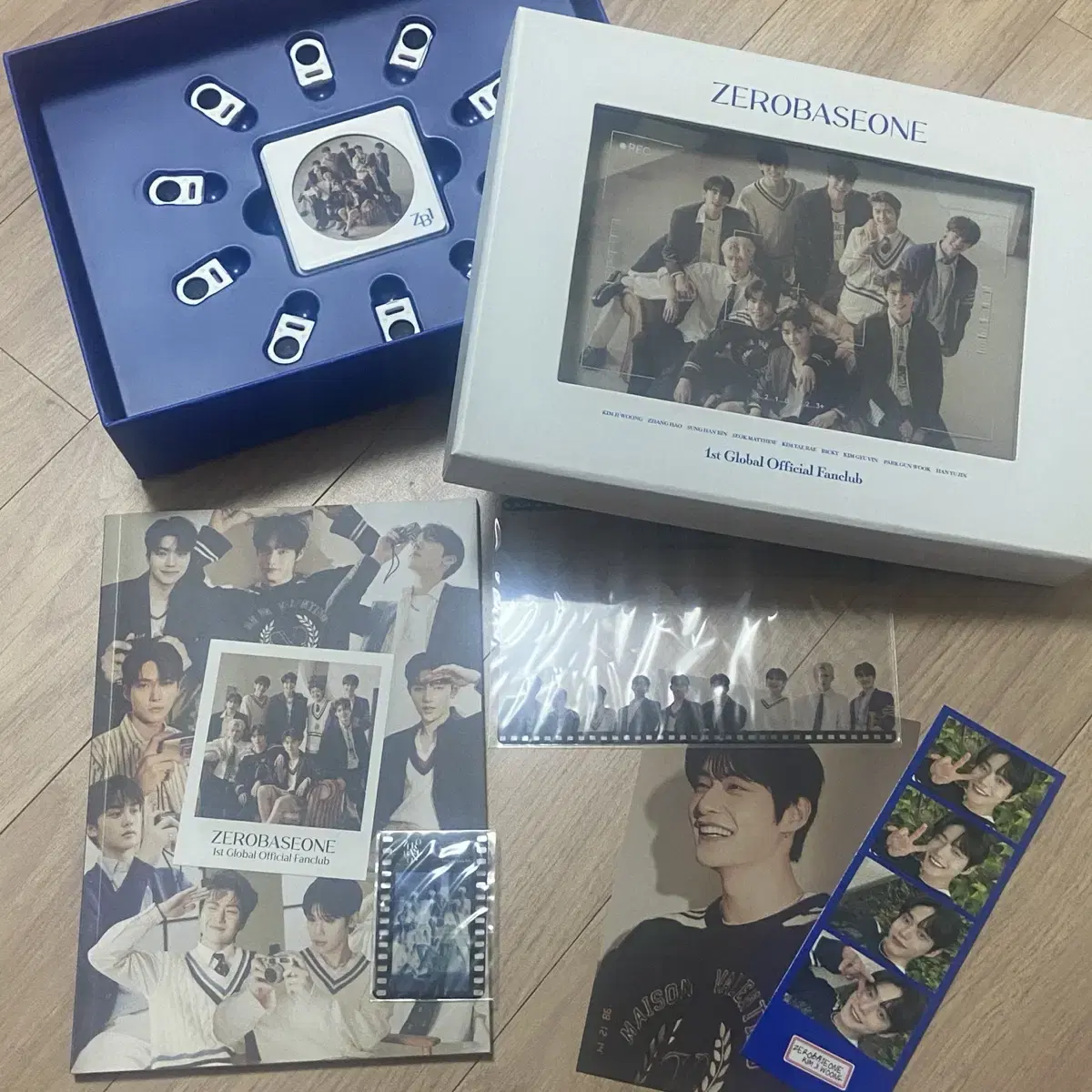 ZB1 1st Fan Club kit ZEROZ Fan Kit photobook Kim Jiwoong