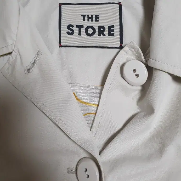 한섬 폼더스토어 THE STORE 19 코듀로이 배색 트렌치 코트 (M)