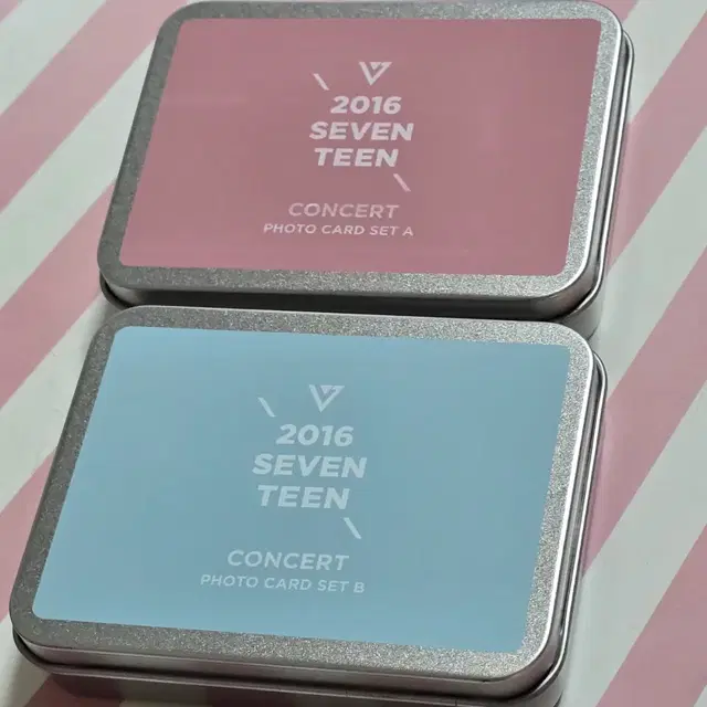 세븐틴 SVT 2016 콘서트 포토카드 세트 A B