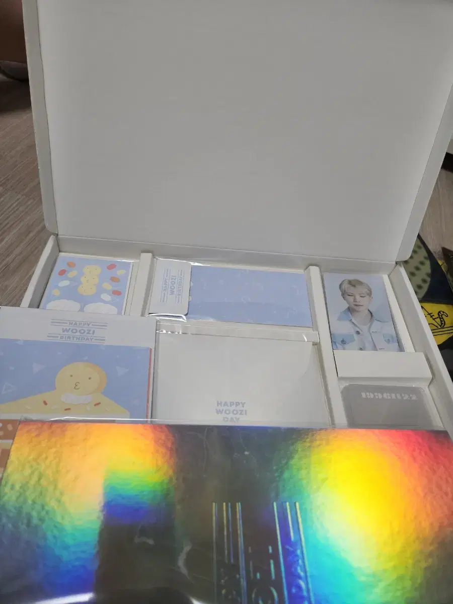 seventeen woozi lee jihoon birthday box wts