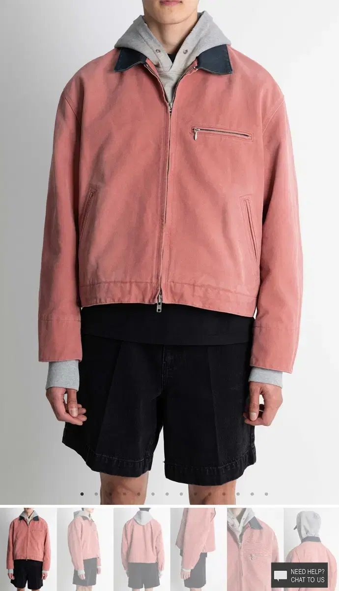 Views Work Jacket Pink