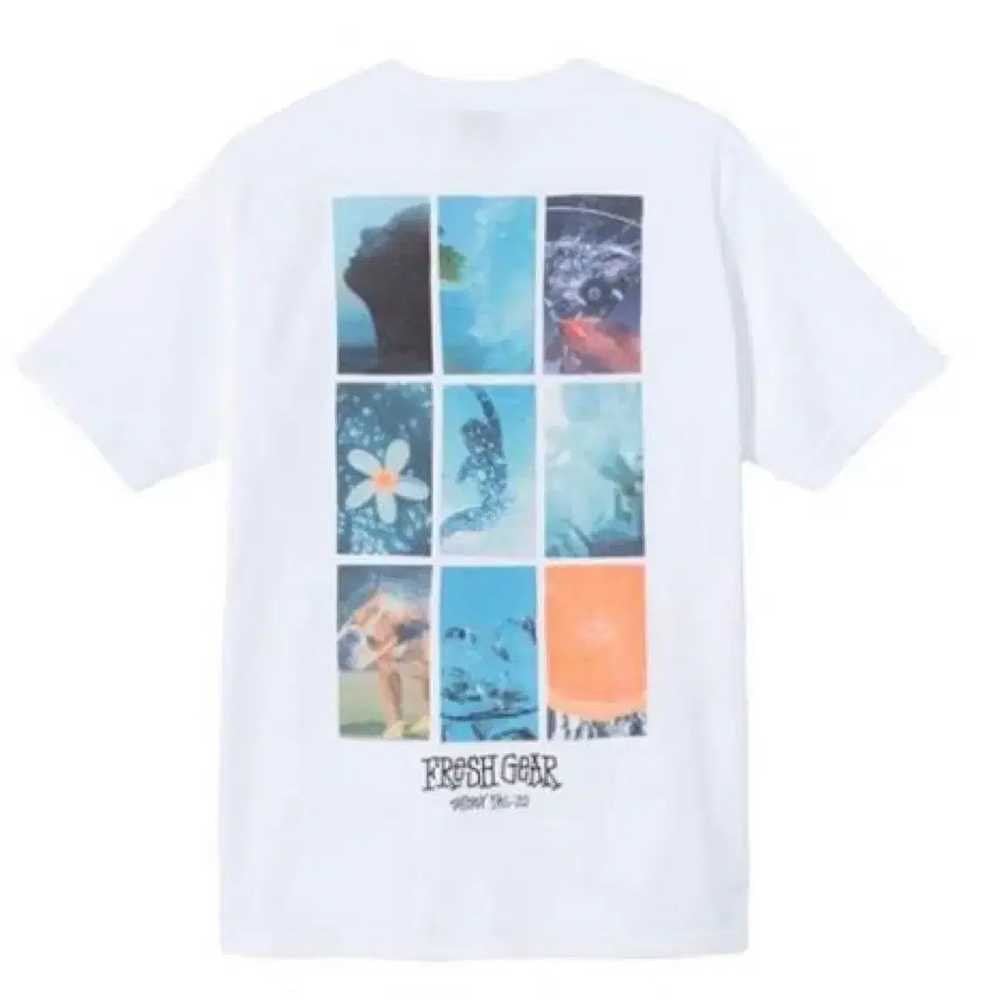 [M] 스투시 반팔 Campaign Tee Printing Ocean S