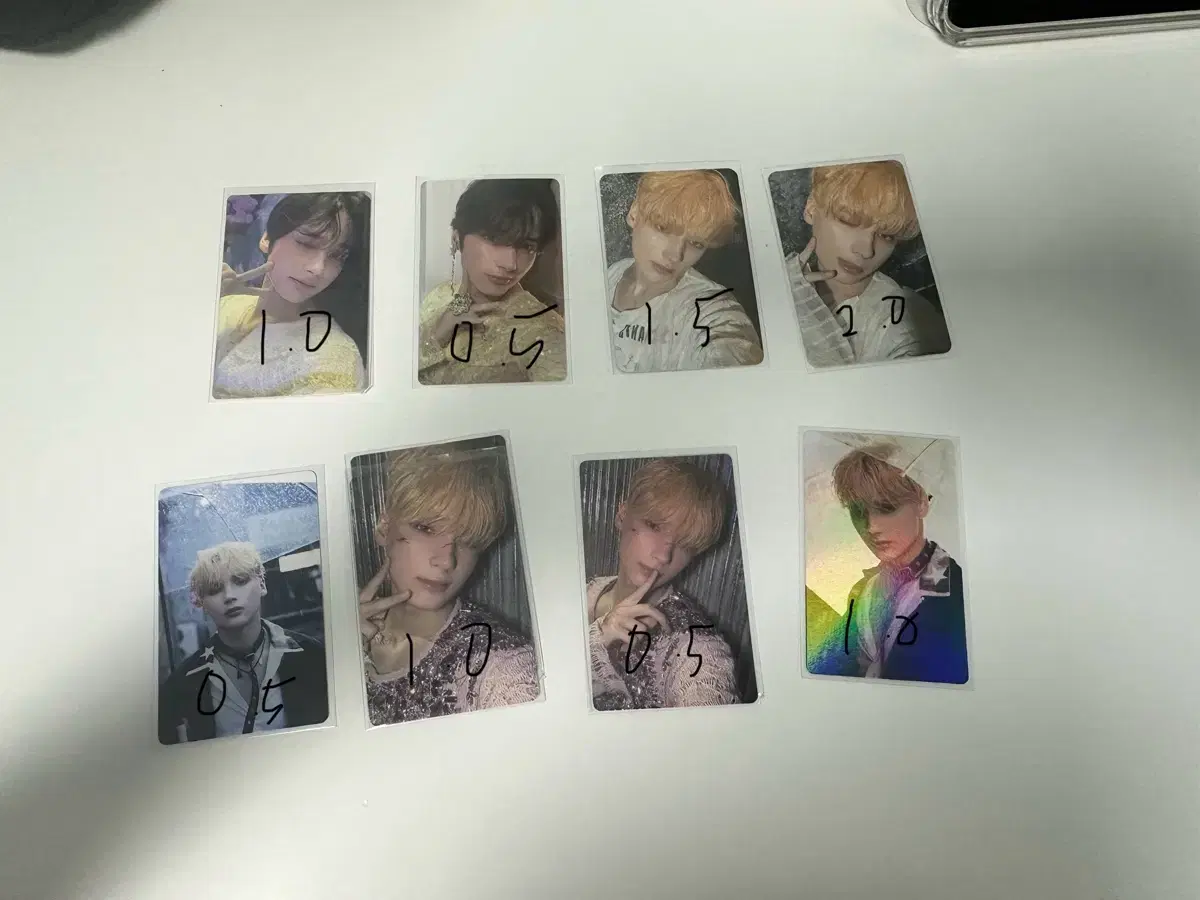 Hueningkai photocards (buy a bunch and I'll give you a discount)