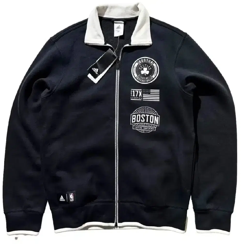 Adidas NBA Boston Celtics Patch Track Jacket Track Top Jersey