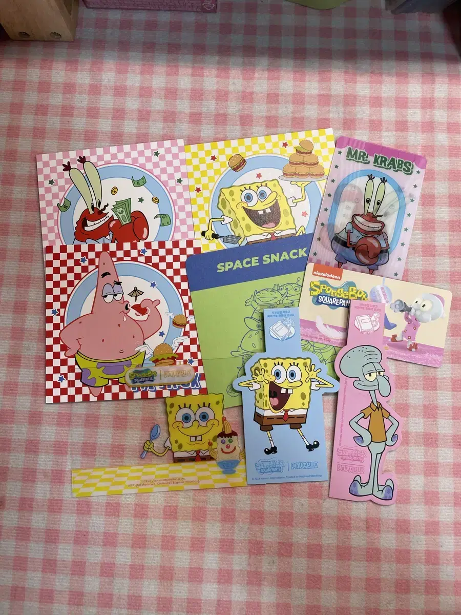 SpongeBob CollabCafe pre-order benefit and kard in bulk