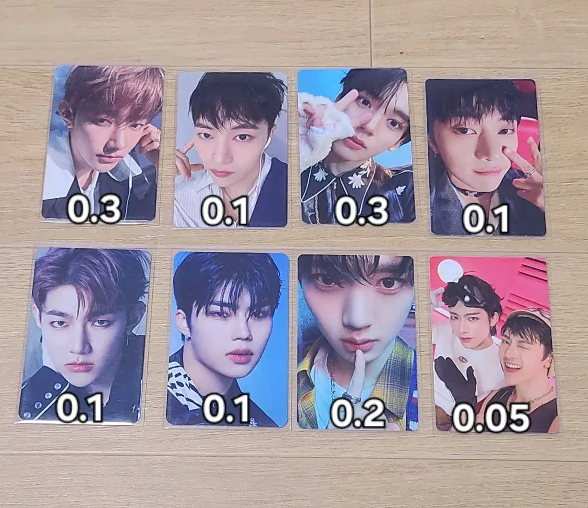 ZB1 photocard tc pop up Alpo zhang hao seok matthew park gunwook han yujin ricky Unit