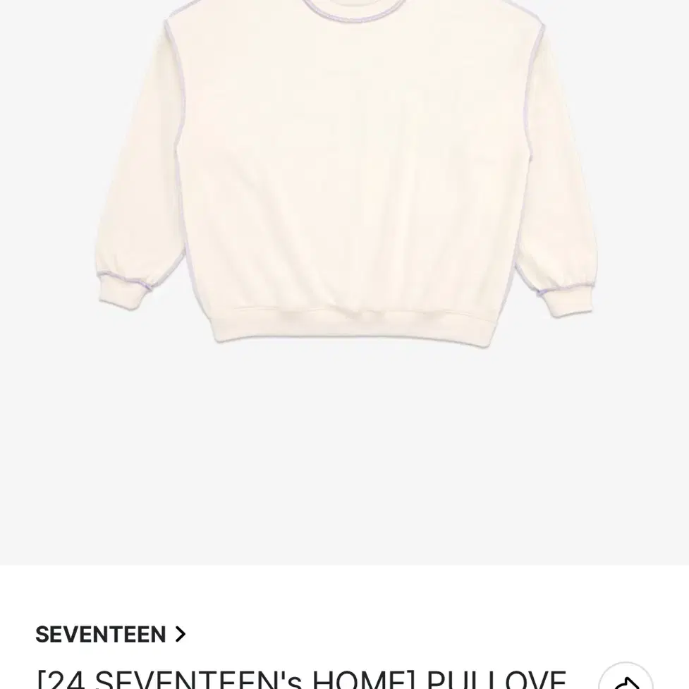 [24 SEVENTEEN's HOME] PULLOVER 맨투맨 포카 분철