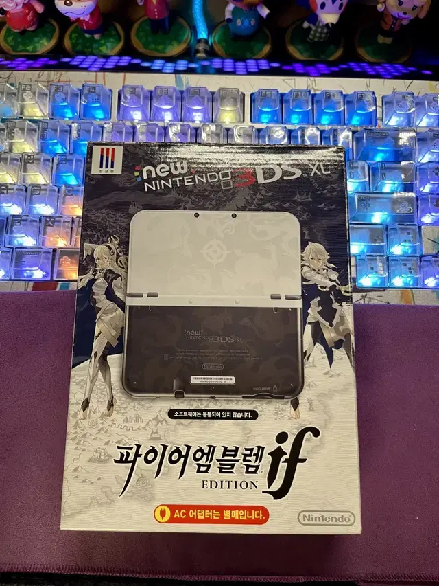 닌텐도 정품 new3dsxl 국내정발 한정 파엠if 에디션 ips