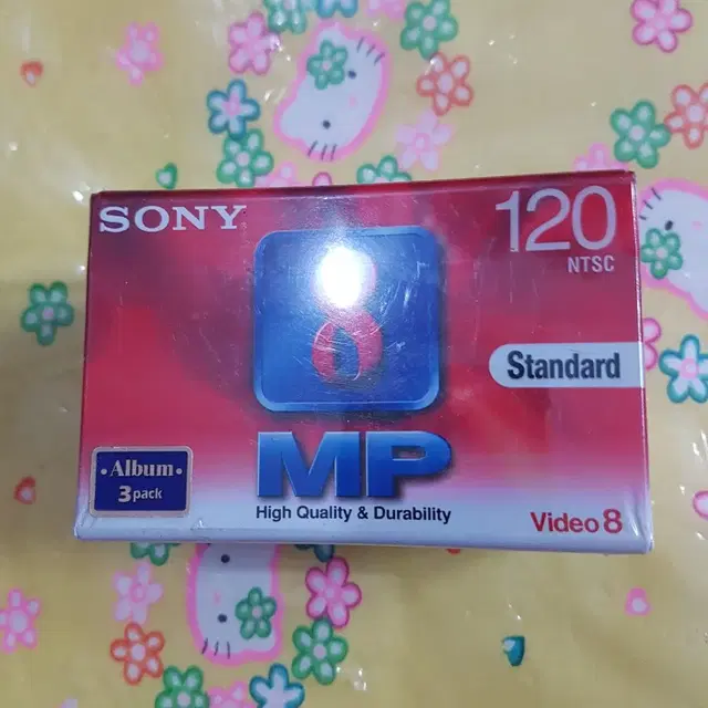 SONY 120NTSC MP Standard  Video8 3개입