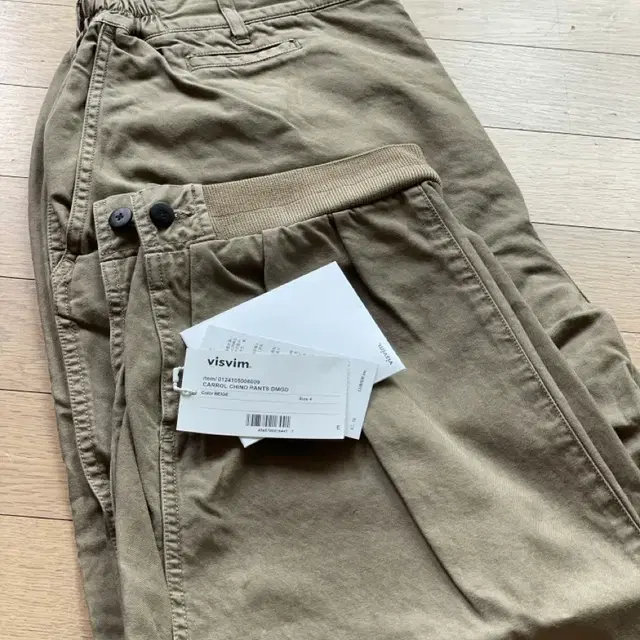 비즈빔 CARROL CHINO PANTS DMGD