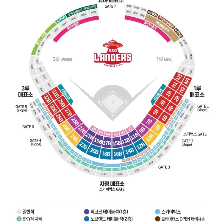 9/1(일) SSG랜더스 vs NC다이노스 1루 의자지정석 급처 합니다