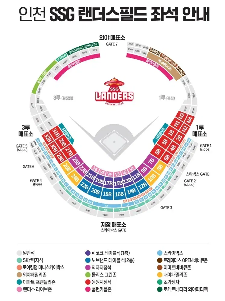 9/1(일) SSG랜더스 vs NC다이노스 1루 의자지정석 급처 합니다