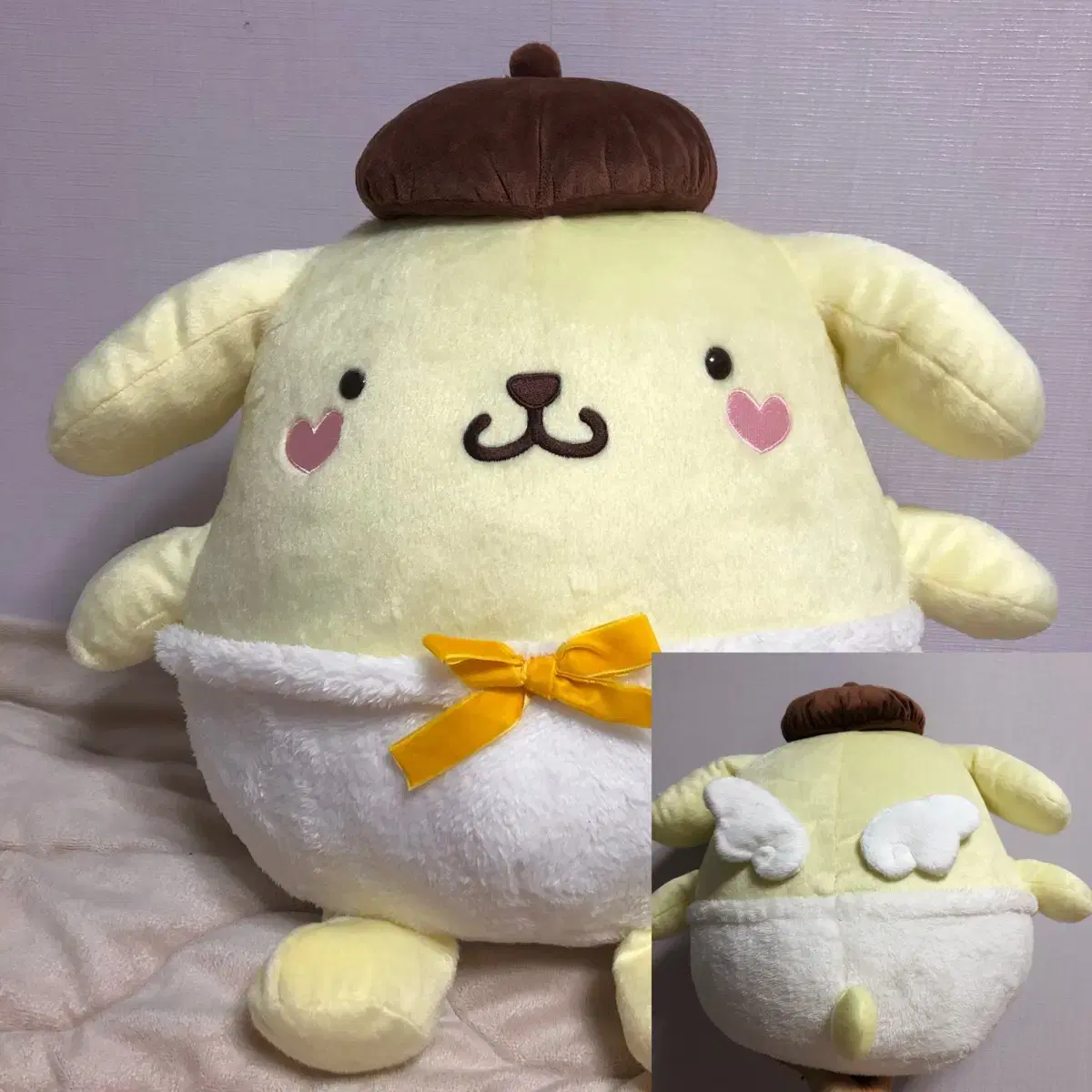 Sanrio Pompompurin Angel the Great doll L Angel Large Rare