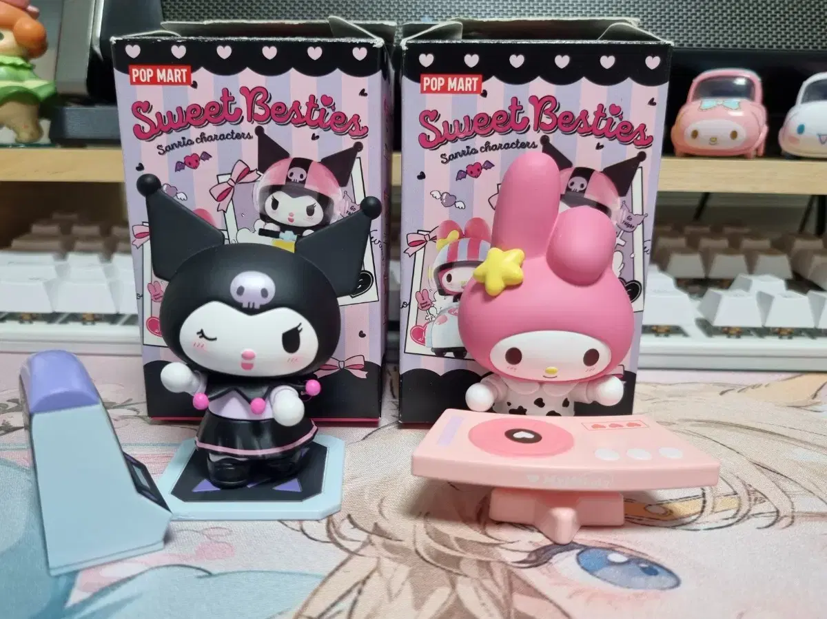 (Unsealed)Pop Mart Sweet Friends My Melody Kuromi Figure