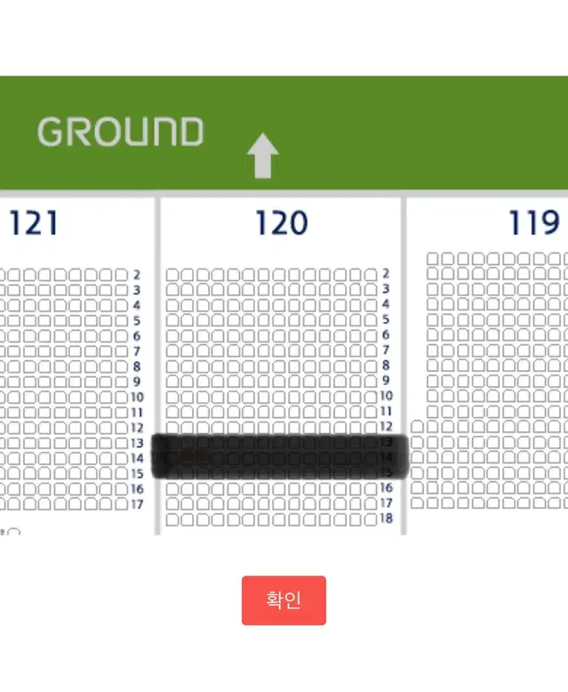 롯데 두산 9/1 3루 레드 120 2연석 통로 1칸옆