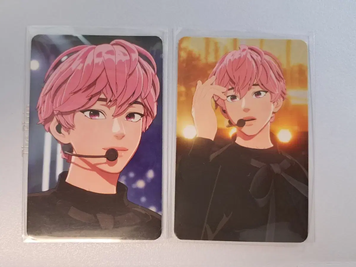 Plave bamby I'll wait for you Black photocard A,B set bulk transfer