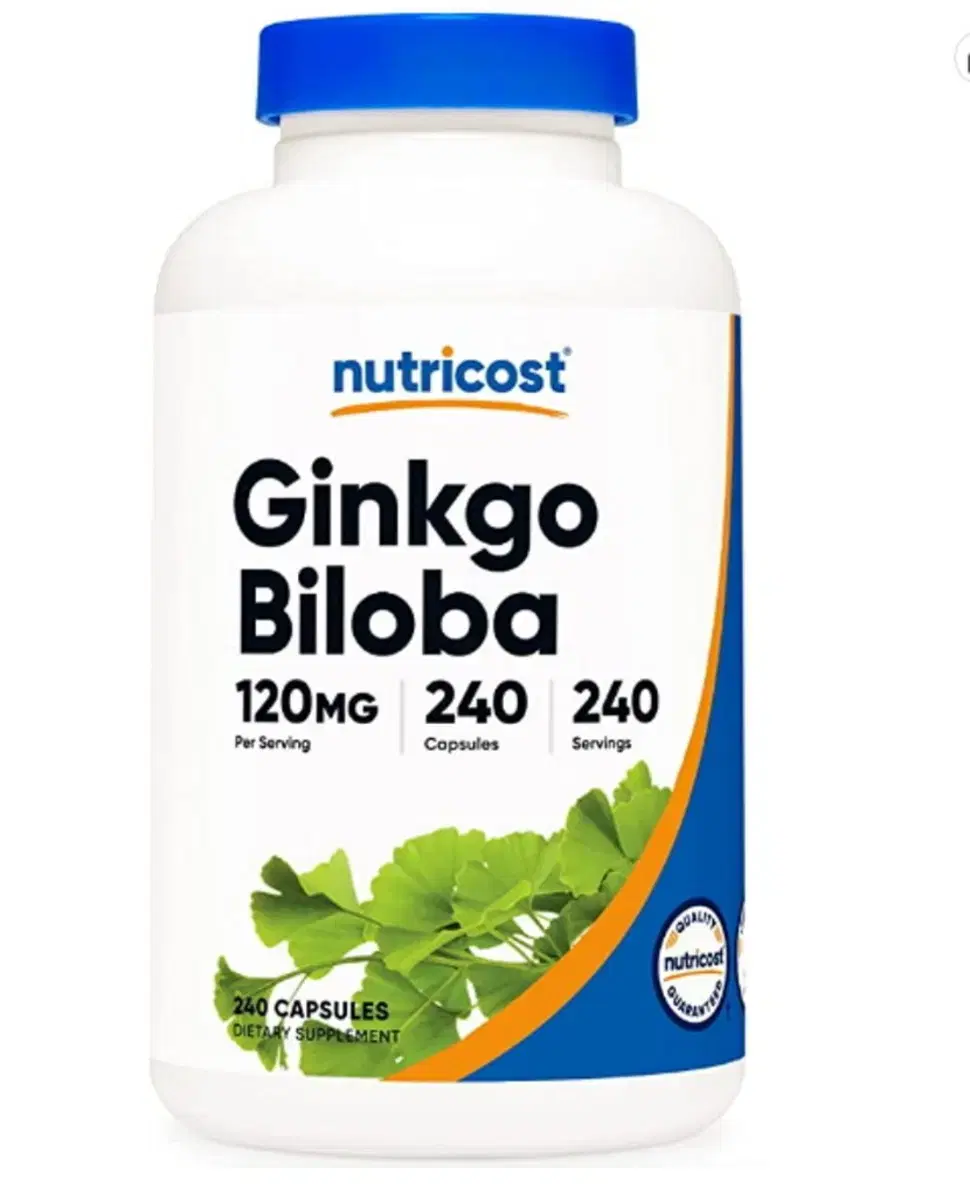 [미개봉]Ginkgo Biloba 은행잎추출물120mg 240정 8개월치