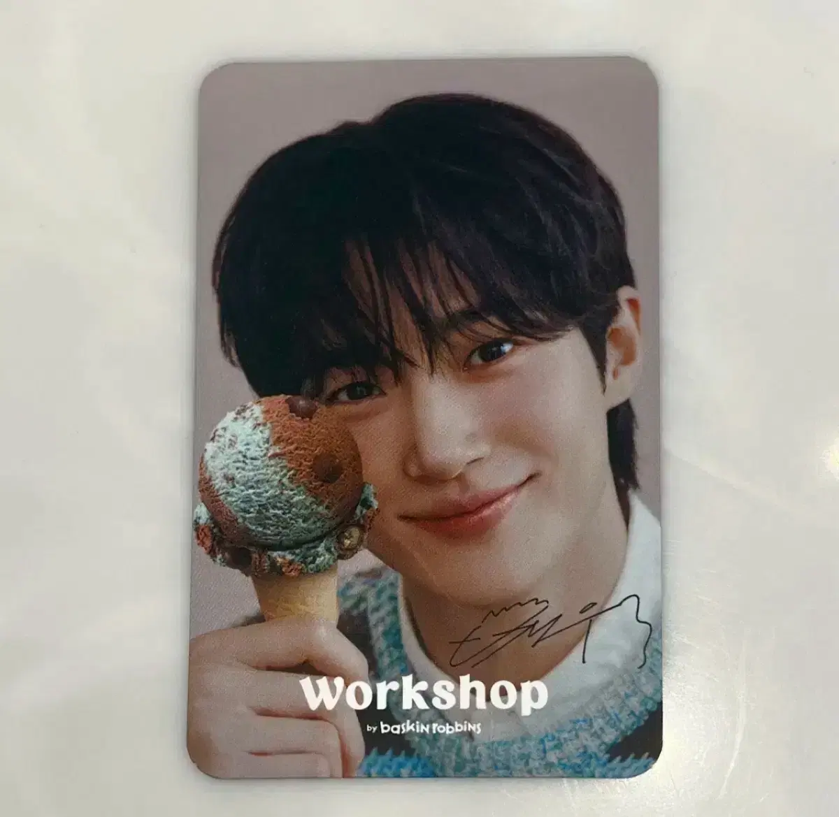 Wooseok Byun Baskin-Robbins Workshop photocard photocard @wooseokbyun