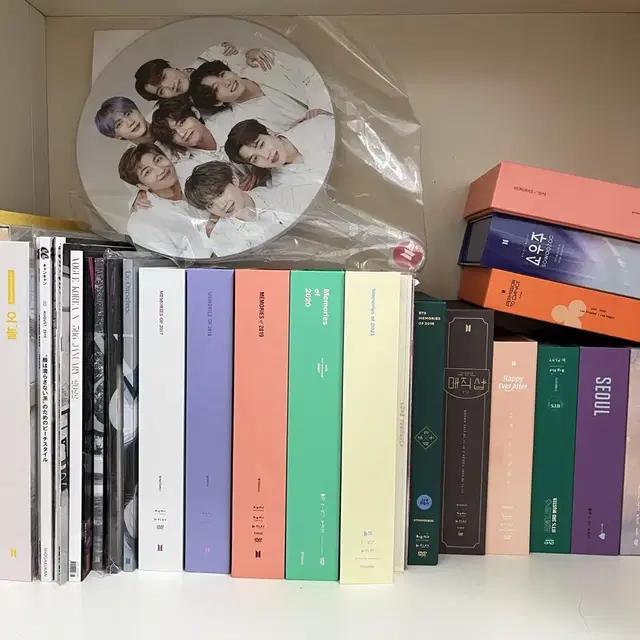 방탄소년단 디비디 dvd 블루레이 메모리즈 머스터