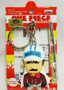 ONEPIECE Gacha Figures keyring Strap x Fansonworks Akainu Unused