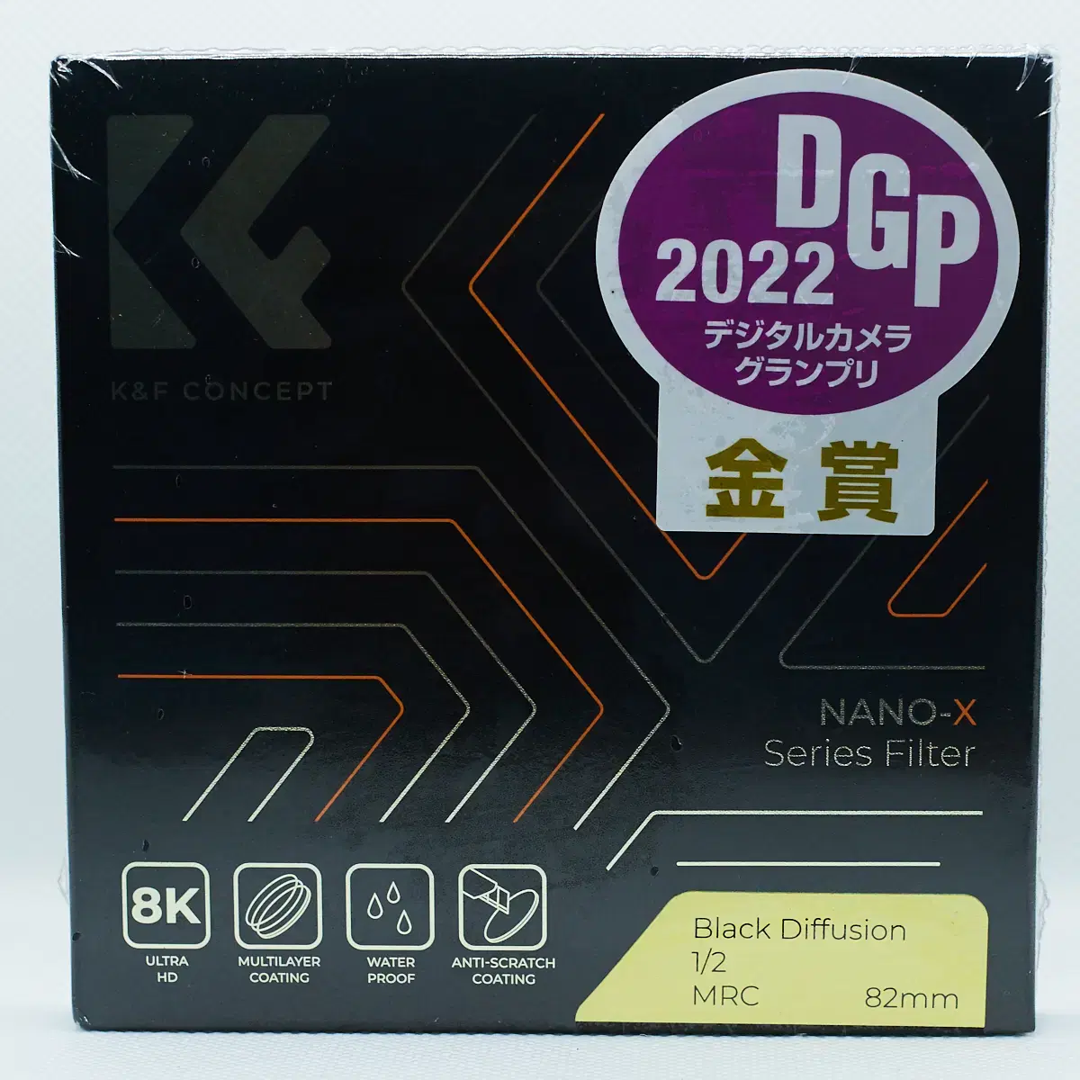 K&F 82mm NANO-X 블랙미스트 디퓨전 (1/2) 필터 (새상품)