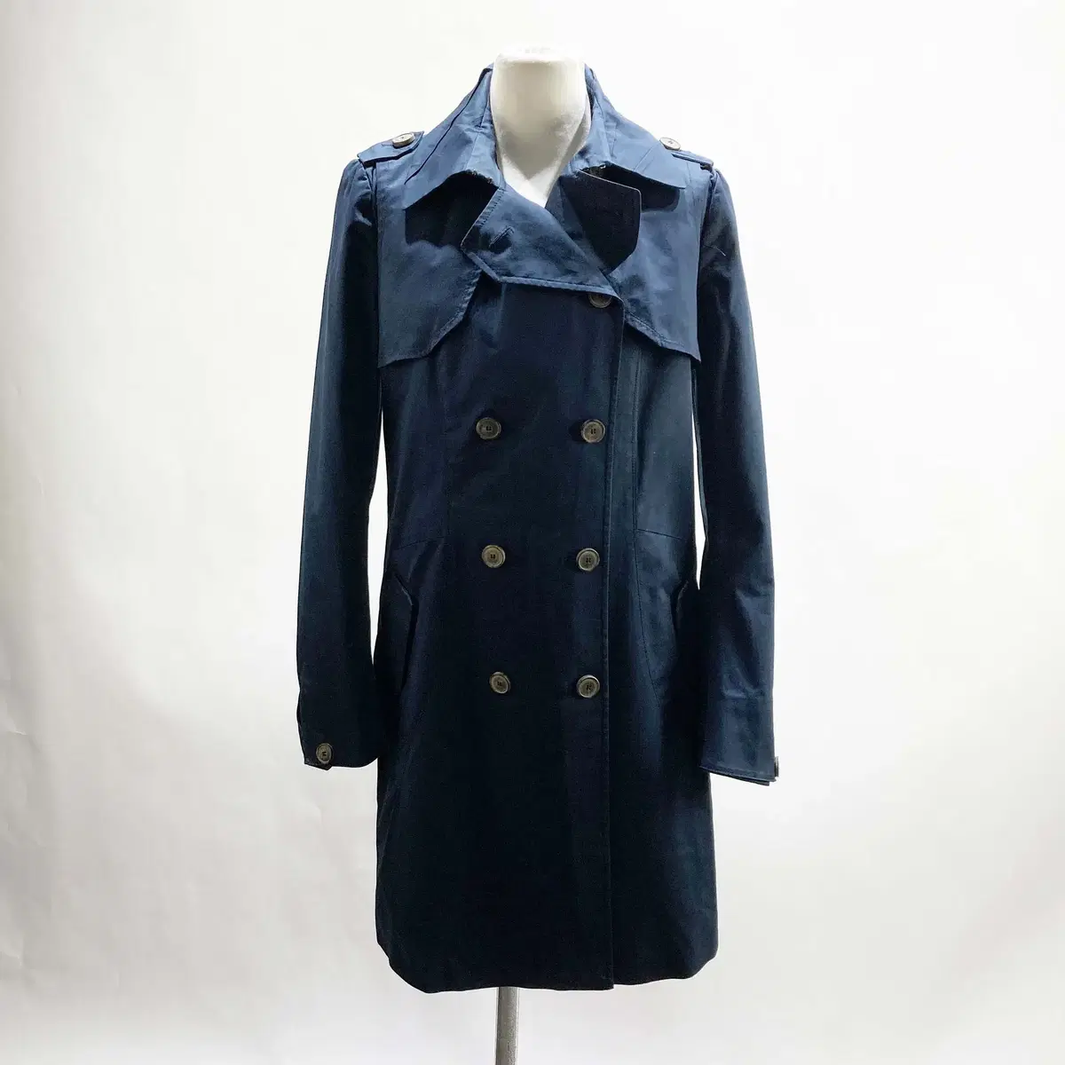 System Women's Casual Coat Navy 90 Jin Sense