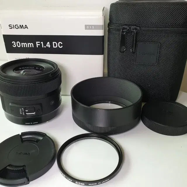 A급 캐논 마운트 시그마 정품 아트 30mm f1.4 삼식이 박스셋