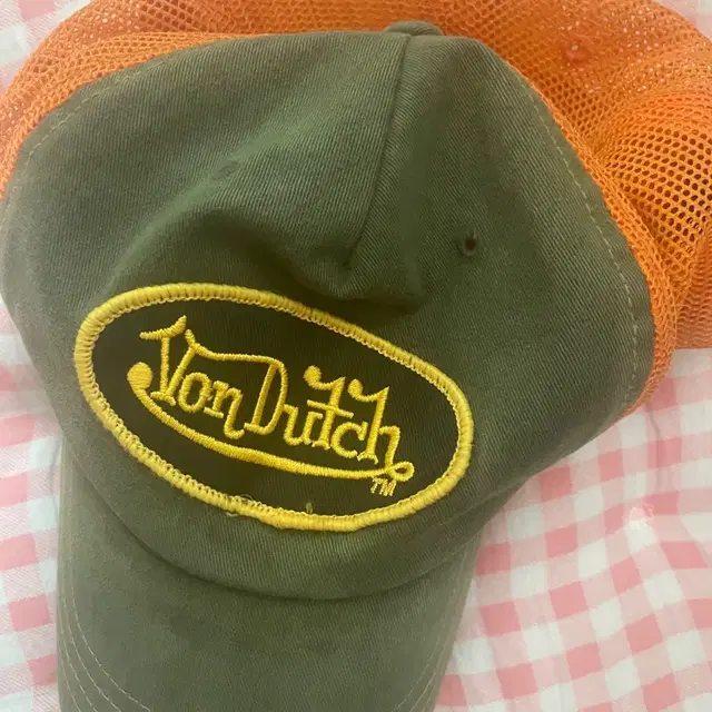 본더치 vondutch 메쉬 볼캡 빈티지 y2k 모자 볼캡