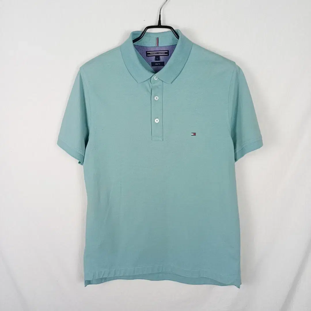 Tommy Hilfiger/Mint cotton short-sleeved tee kara L 100/raden