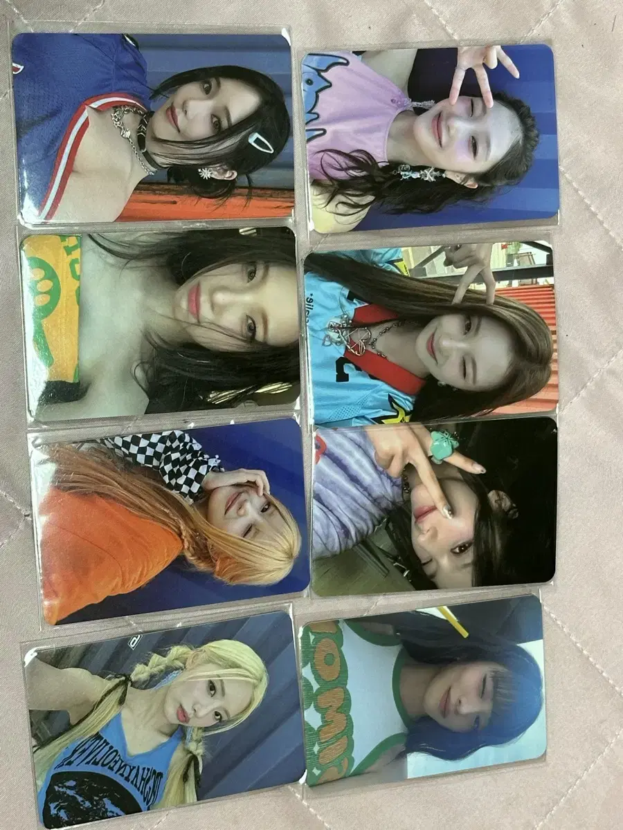 Fromis 9 aladin unreleased photocard set Roman Palm