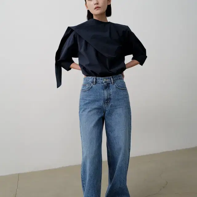 RRACE 레이스 Straight Denim Pants_blue M