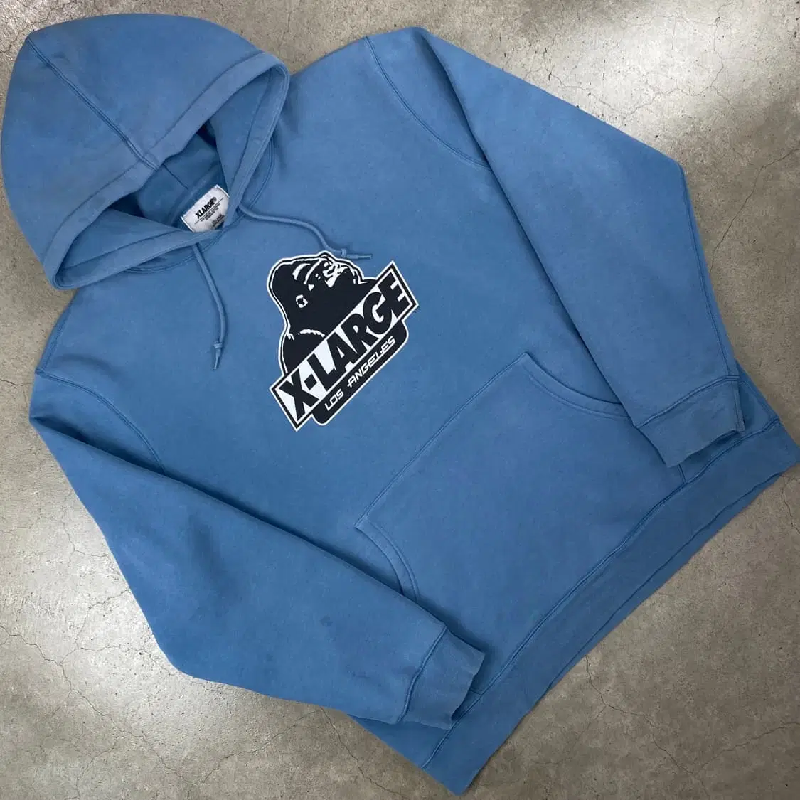 X-large XG logo bloo hoodie