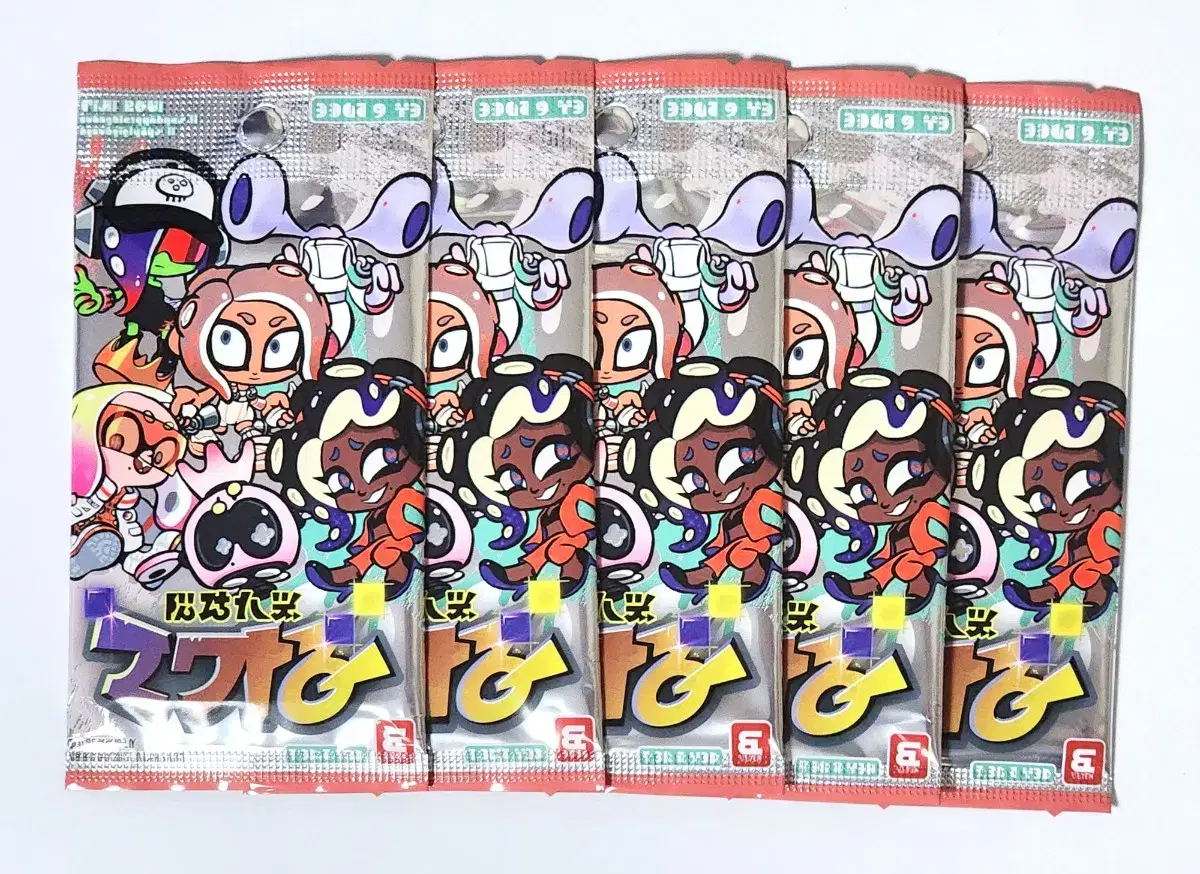 (Sold Out! Thank You)Splatoon Spl ZoneBattler Kards Pack